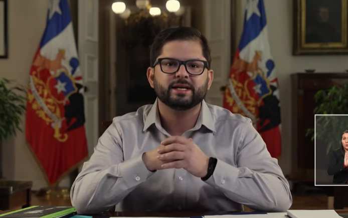 Presidente Boric durante su primera Cadena Nacional: “Para hacer las cosas bien no hay atajos”