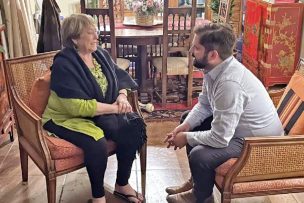 Presidente Boric reacciona al regreso de Michelle Bachelet a Chile