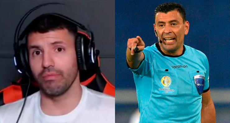 “Este es un salame, un forro”: Sergio Agüero destroza a Tobar tras su arbitraje a Boca Jrs