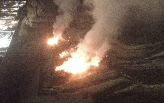 Suspensión de clases en Antofagasta por incendio en vertedero