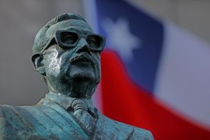 Monumento a Salvador Allende fue vandalizado en San Joaquín