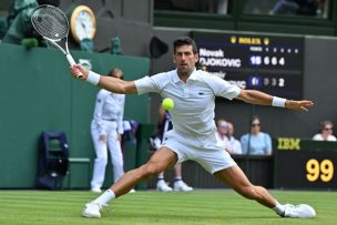 ¿Un avioncito o Superman? El espectacular punto de Djokovic en Wimbledon