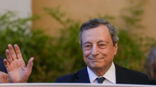 Renuncia el primer ministro de Italia, Mario Draghi