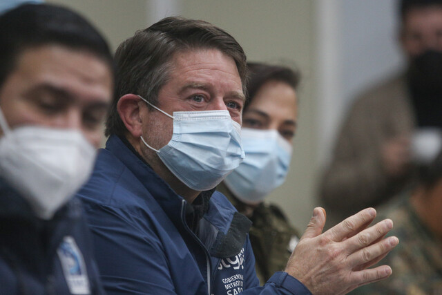 Gobernador de la RM: “Sabemos que este sistema frontal va a ser relativamente breve, pero muy intenso en lluvias”