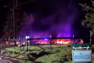 Panguipulli: Reportan ataque incendiario contra cuatro cabañas y una capilla