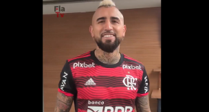 Arturo Vidal se toma las redes del Flamengo y ya posa con su nueva camiseta