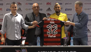 Vidal y su presentación en Flamengo: 