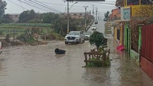 Alerta Amarilla para la Región de Coquimbo por sistema frontal: Hay cortes de caminos y anegamientos en sectores urbanos