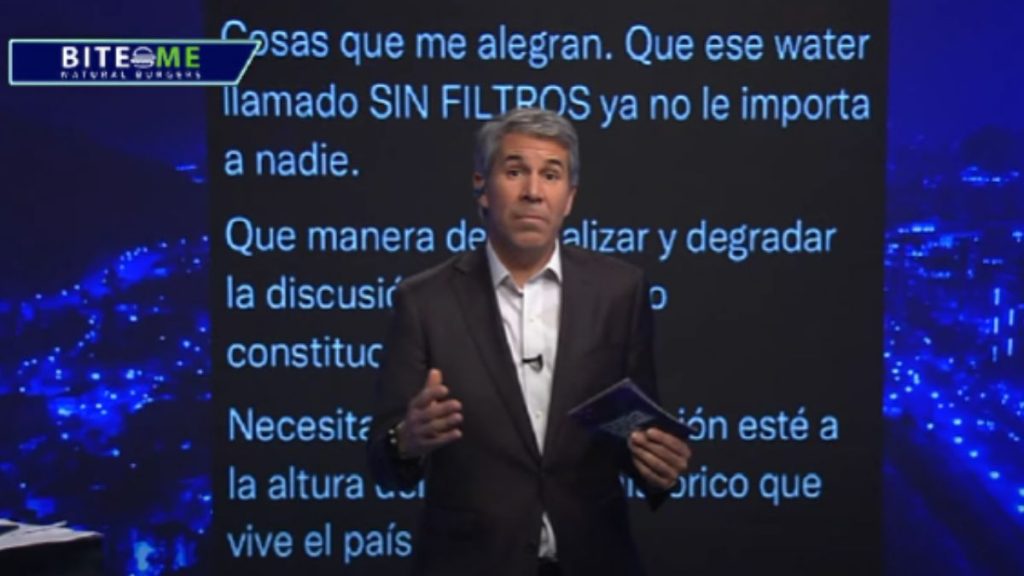 “Eres un cagón”: Gonzalo Feito le respondió sin anestesia a Jorge Baradit en “Sin Filtros”