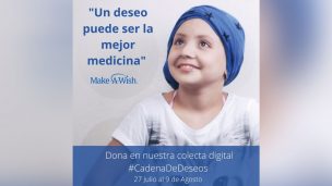 Fundación Make-A-Wish Chile inicia su primera colecta digital