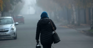 Emiten aviso por heladas en Santiago y otras cinco regiones