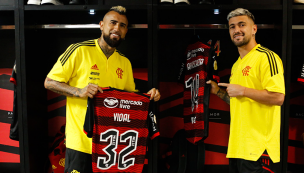 Vidal y Pulgar fueron inscritos por el Flamengo para los cuartos de final de la Libertadores