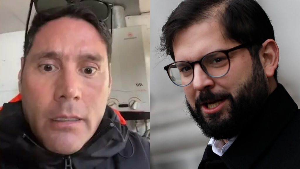 “¿Estoy soñando?”: La reacción de Pancho Saavedra a la aparición de Presidente Boric en su transmisión en vivo