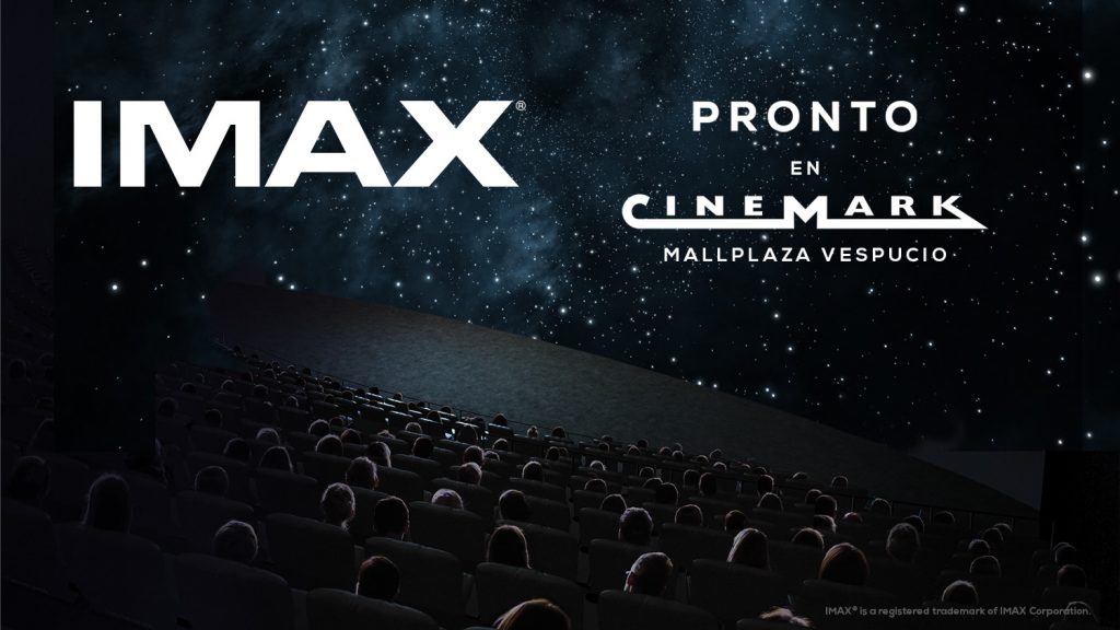 Cinemark anuncia la llegada de su primera sala IMAX: Estará ubicada en el Mallplaza Vespucio