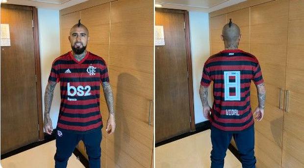 Como una estrella: en Brasil aseguran que Flamengo busca “bombardear” las redes sociales con el anuncio de Vidal
