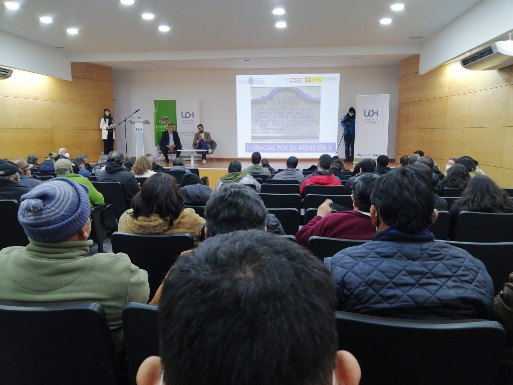 La ciencia y tecnología fue el centro del Seminario Internacional de Horticultura de vanguardia en O’Higgins