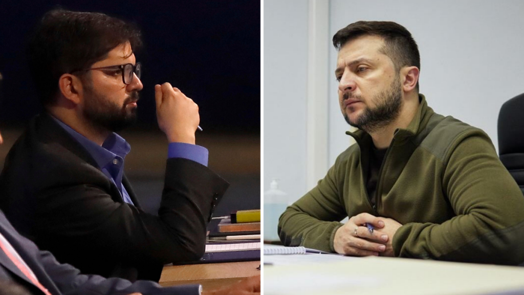 Presidente Boric se contactó con Zelenski: “Ucrania tiene un amigo en América del Sur”