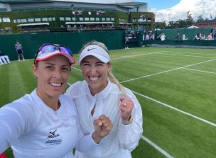 Alexa Guarachi y su compañera avanzan a octavos de Wimbledon