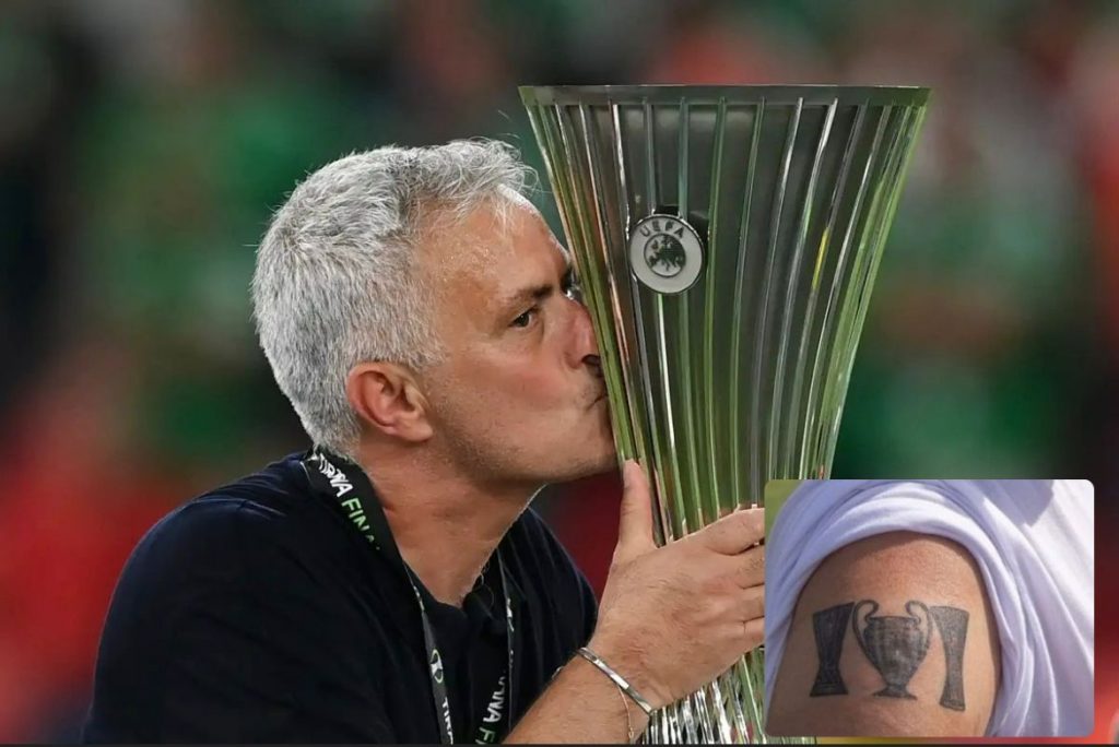 El provocador tatuaje de Mourinho: “Soy el único que puede tenerlo”