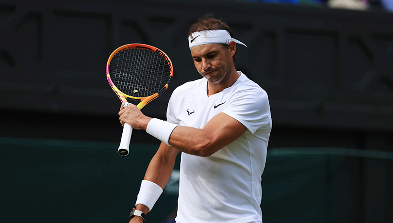 Nadal pone en duda su presencia en las semifinales de Wimbledon: “No sé si podré jugar”