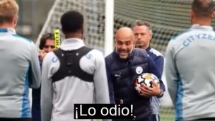 La apasionada charla de Pep Guardiola a su equipo sobre la posesión de balón