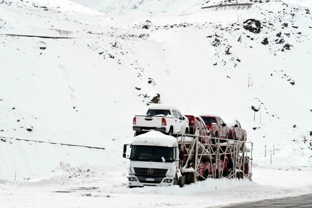 Paso Los Libertadores: Gobierno informó que conductores se encuentran bien y fueron trasladados a un refugio