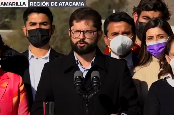 Presidente Boric por prisión preventiva de Llaitul: “En Chile nadie está por sobre la Ley”