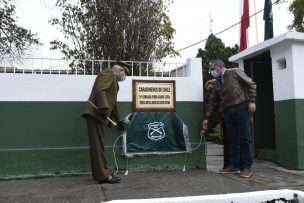 Carabineros bautiza tenencia de Pedro Aguirre Cerda como David Florido en homenaje del mártir institucional