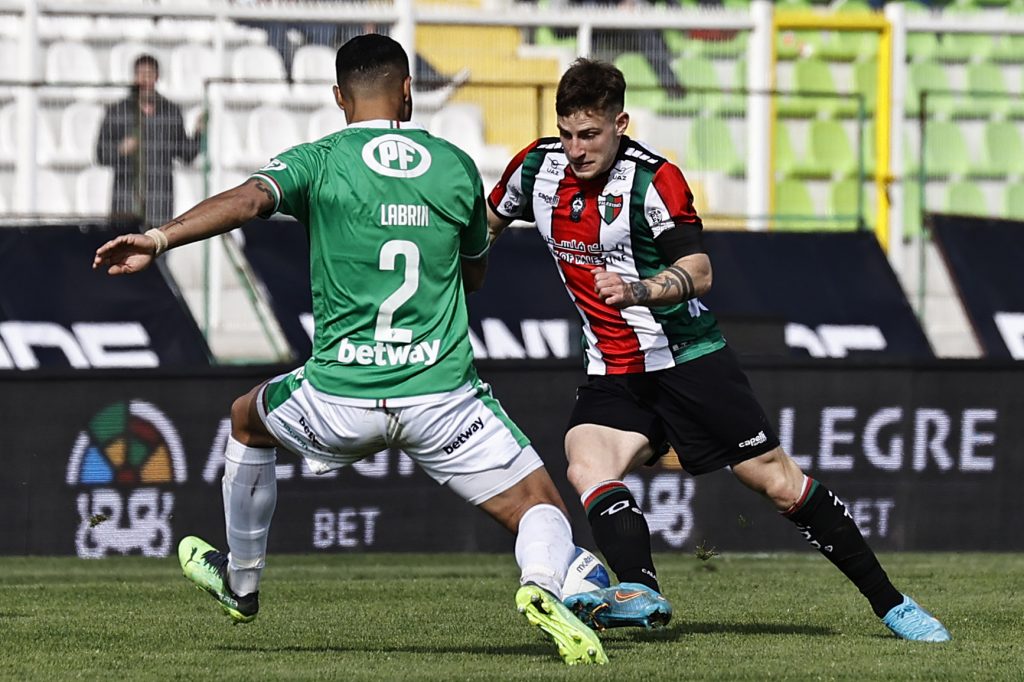 Audax reacciona y le empata a Palestino en guerra de goles en La Cisterna