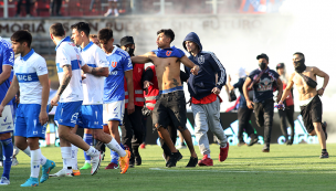 Universidad de Chile condena los incidentes en el clásico y evaluará sanciones