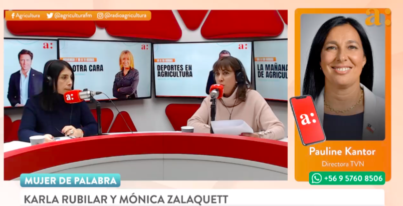 Pauline Kantor, integrante del directorio de TVN, sobre salida de Matías del Río de Estado Nacional: “Nos pareció totalmente inentendible, sin una justificación profesional”