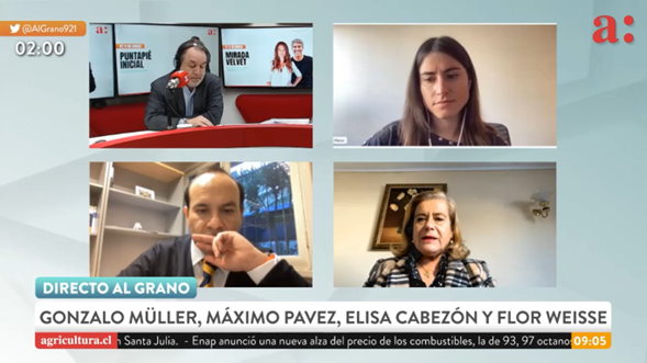 Flor Weisse por test de drogas a diputados: “Si alguien consume queda la duda que pueda tener un canal que lo hace llegar a ese tipo de sustancias”