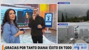 La reacción de José Antonio Neme tras salida de Diana Bolocco de 