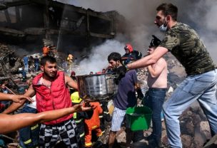 Al menos 16 muertos y 60 heridos dejó la explosión y derrumbe de un edificio en Armenia