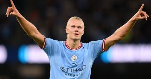 ¡De locos! El bestial comienzo de Erling Haaland con el City en la Premier League