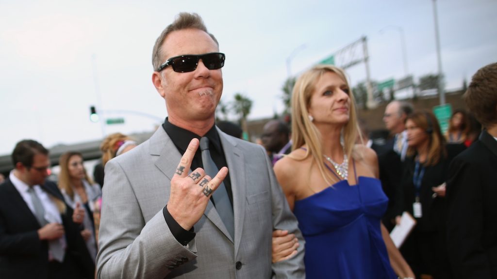 James Hetfield solicitó el divorcio a su esposa tras 25 años de matrimonio