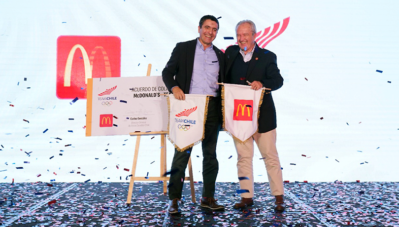 Comité Olímpico anuncia a Arcos Dorados como nuevo colaborador oficial del Team Chile