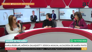 Alcaldesa de María Pinto, Jessica Mualim: 