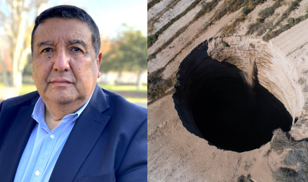 Sernageomin por socavón en Tierra Amarilla: “Puede ser por causa natural, antrópica o una mezcla de ambas”
