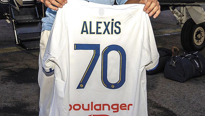 ¿Por qué Alexis Sánchez usará la ’70’ en el Olympique de Marsella?