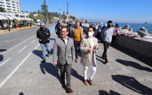 Ministro García y alcaldesa Ripamonti inauguran infraestructura de protección costera para enfrentar marejadas en Avenida Perú