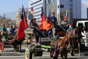 Carabineros detuvo a conductor de carreta que atropelló a ciclistas en Alameda