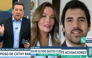 La insólita discusión entre J. C. Rodríguez y Joaquín Lavín por la cara de Cathy Barriga: