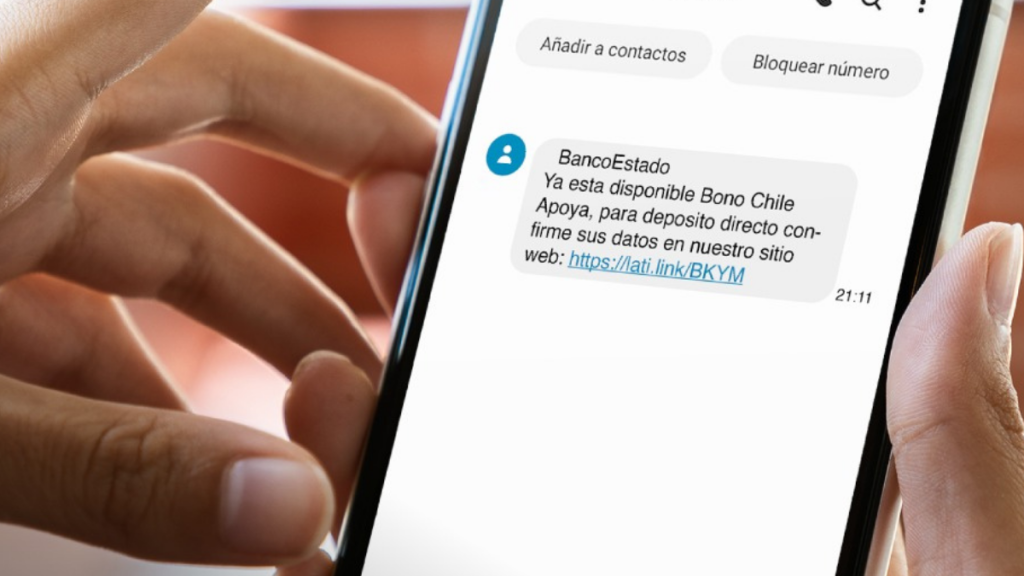 “Ya está disponible Bono Chile Apoya”: Ministerio de Desarrollo Social y BancoEstado alertan sobre estafas vía sms