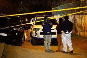 Hombre murió baleado tras ser víctima de portonazo en Conchalí