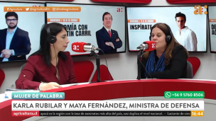 Ministra Maya Fernández: 