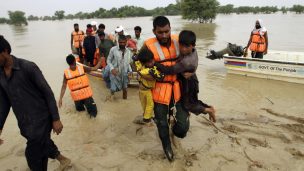 Aumentan a más de 1.100 los fallecidos por el temporal de lluvias en Pakistán