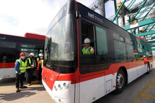 Tras desembarcar en San Antonio: 95 nuevos buses eléctricos se sumarán a la red de transporte público