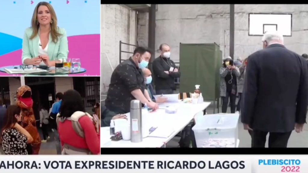 No pasó inadvertido: Monserrat Álvarez bromeó con voto de Ricardo Lagos y “dinosaurio”