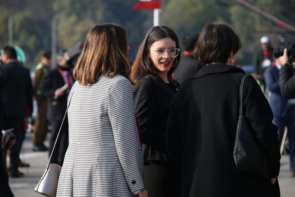 Vocera Vallejo condenó a “manifestantes de ultraderecha” en la Parada Militar: “Faltaron el respeto durante toda la ceremonia”